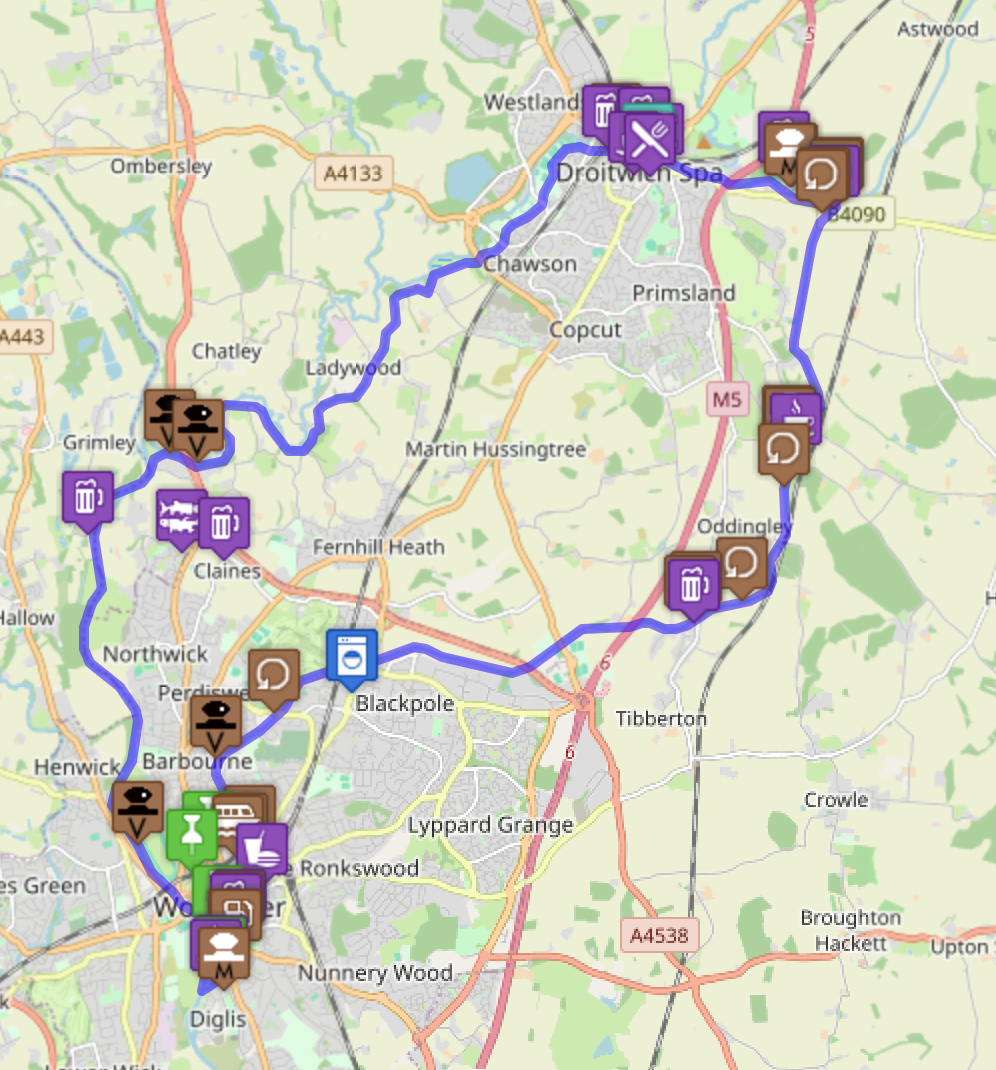 The Droitwich Ring (AKA Mid-Worcestershire ring) - Holidays Afloat ...